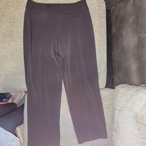 Chico's Dark Brown Wide Leg Pants 2.5